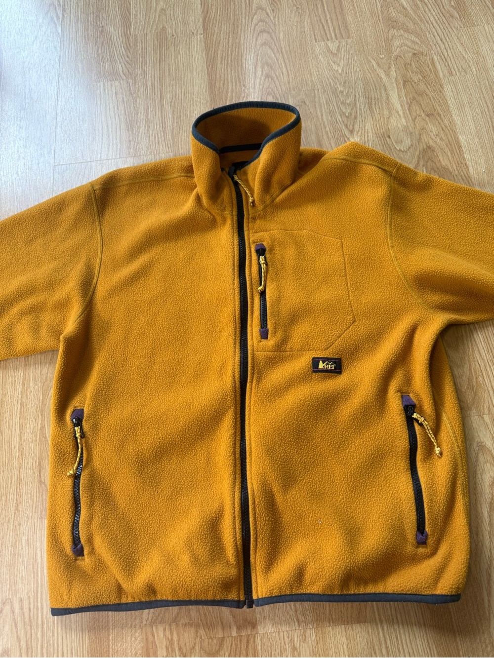 Vintage REI Fleece Jacket Full Zip Sweatshirt Womens - Size M